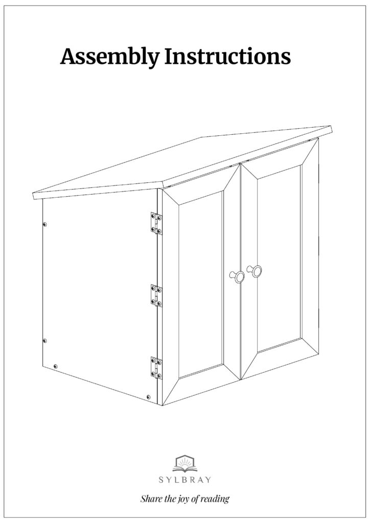 Cover of the SYLBRAY illustrated assembly manual.